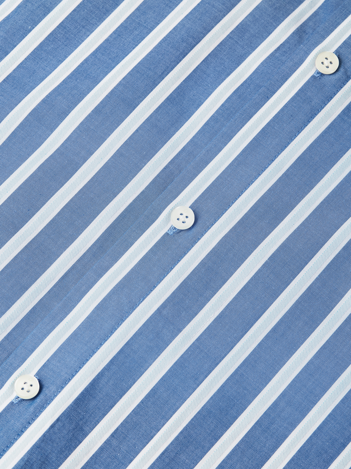 Yarn-Dyed Striped Regular-Fit Shirt