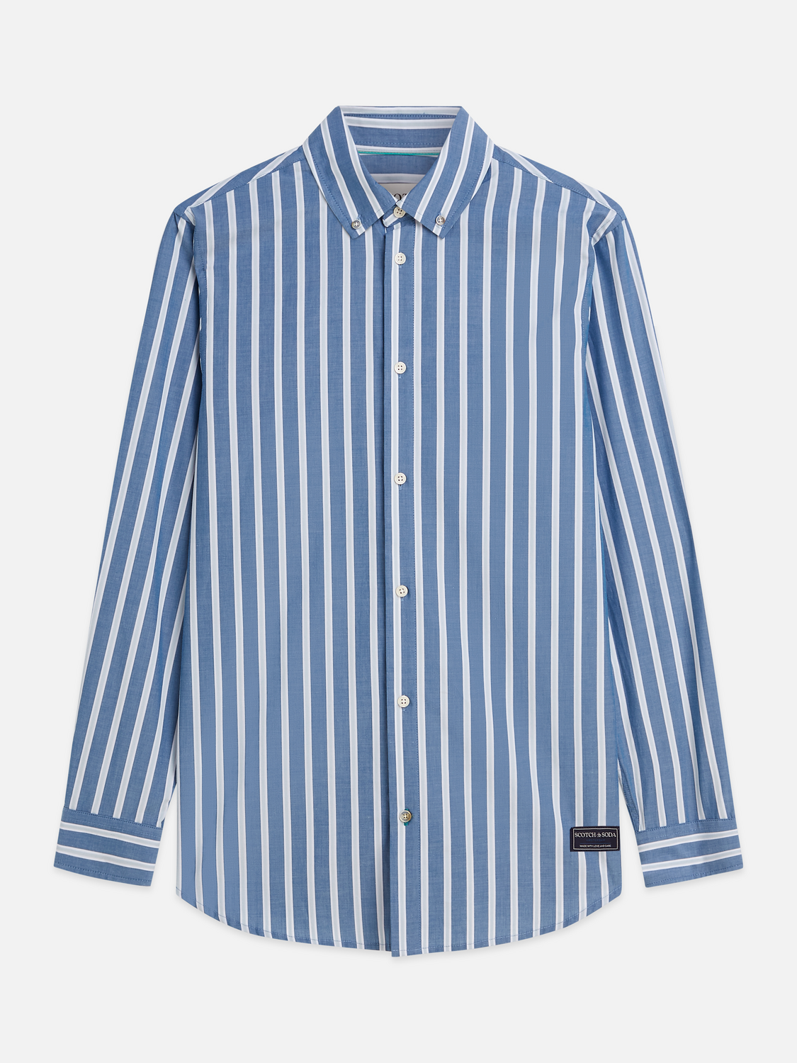 Yarn-Dyed Striped Regular-Fit Shirt
