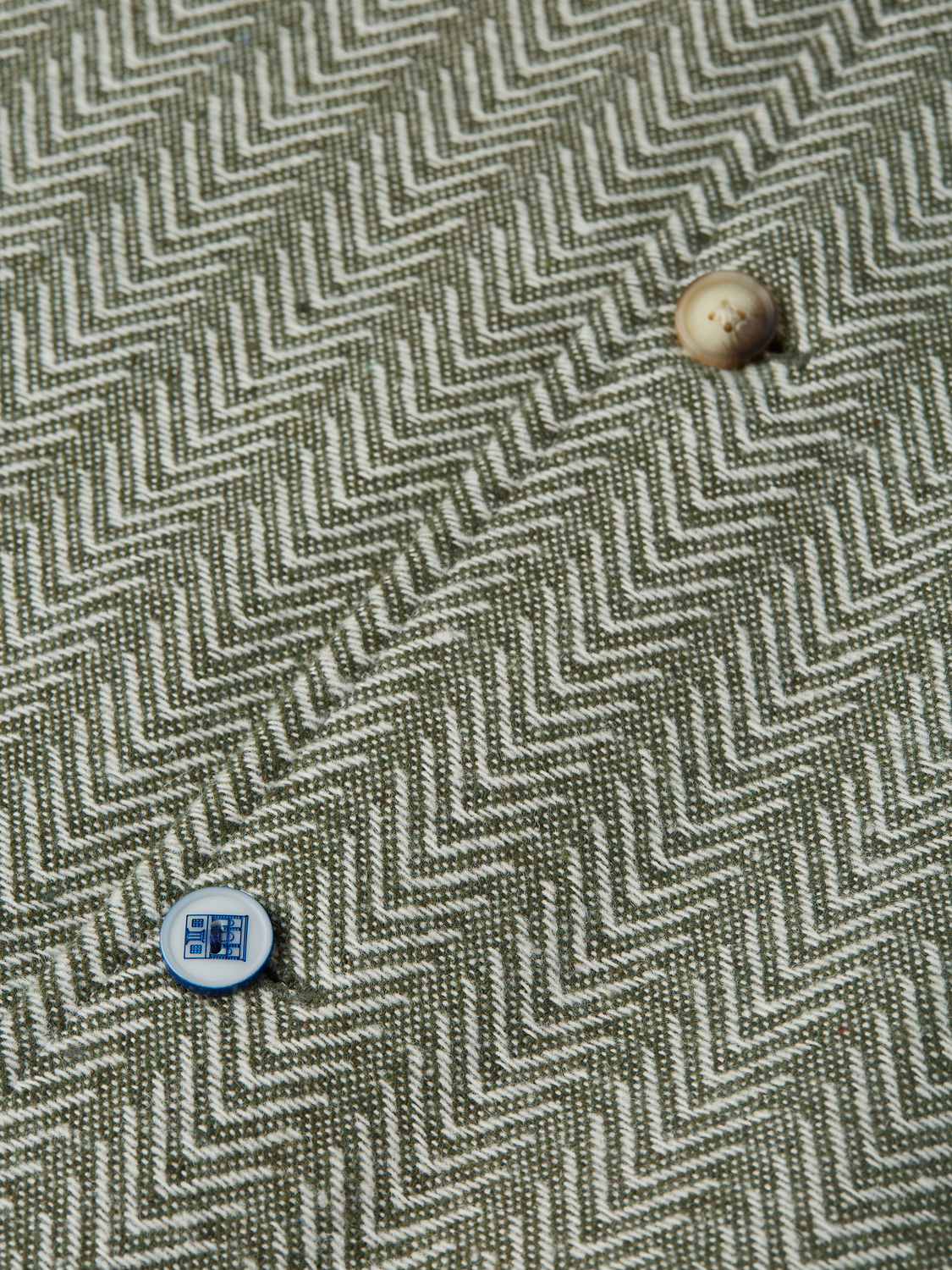 Jacquard Wool-Blend Relaxed Shirt