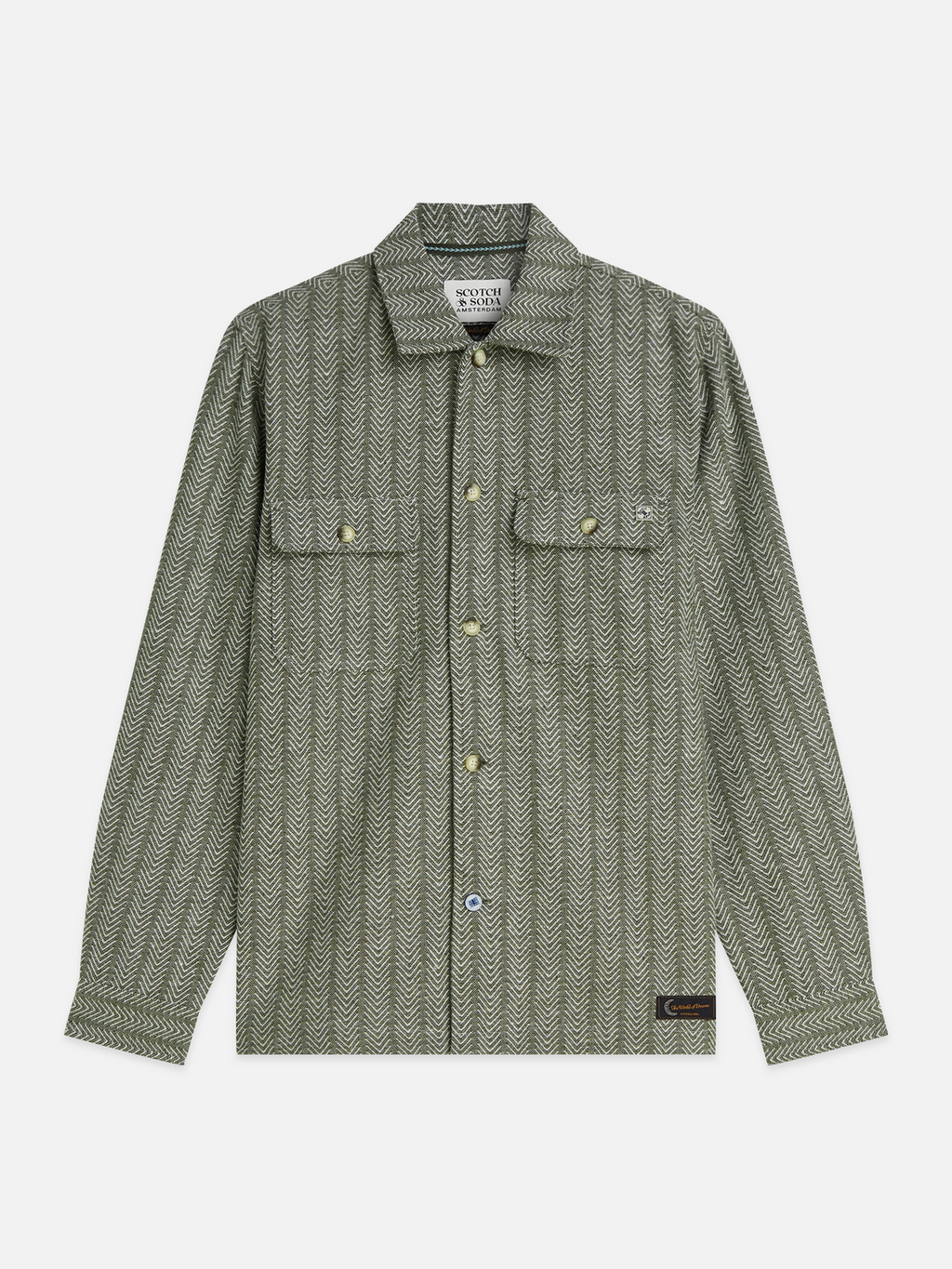 Jacquard Relaxed-Fit Shirt