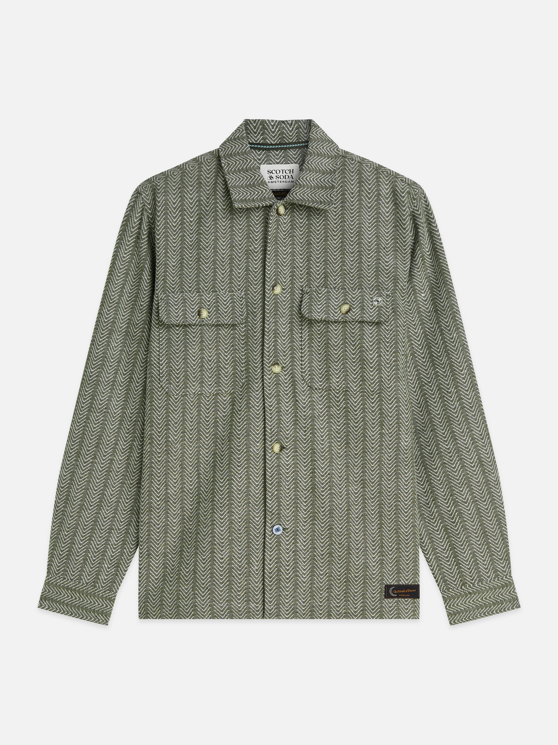 Jacquard Relaxed-Fit Shirt