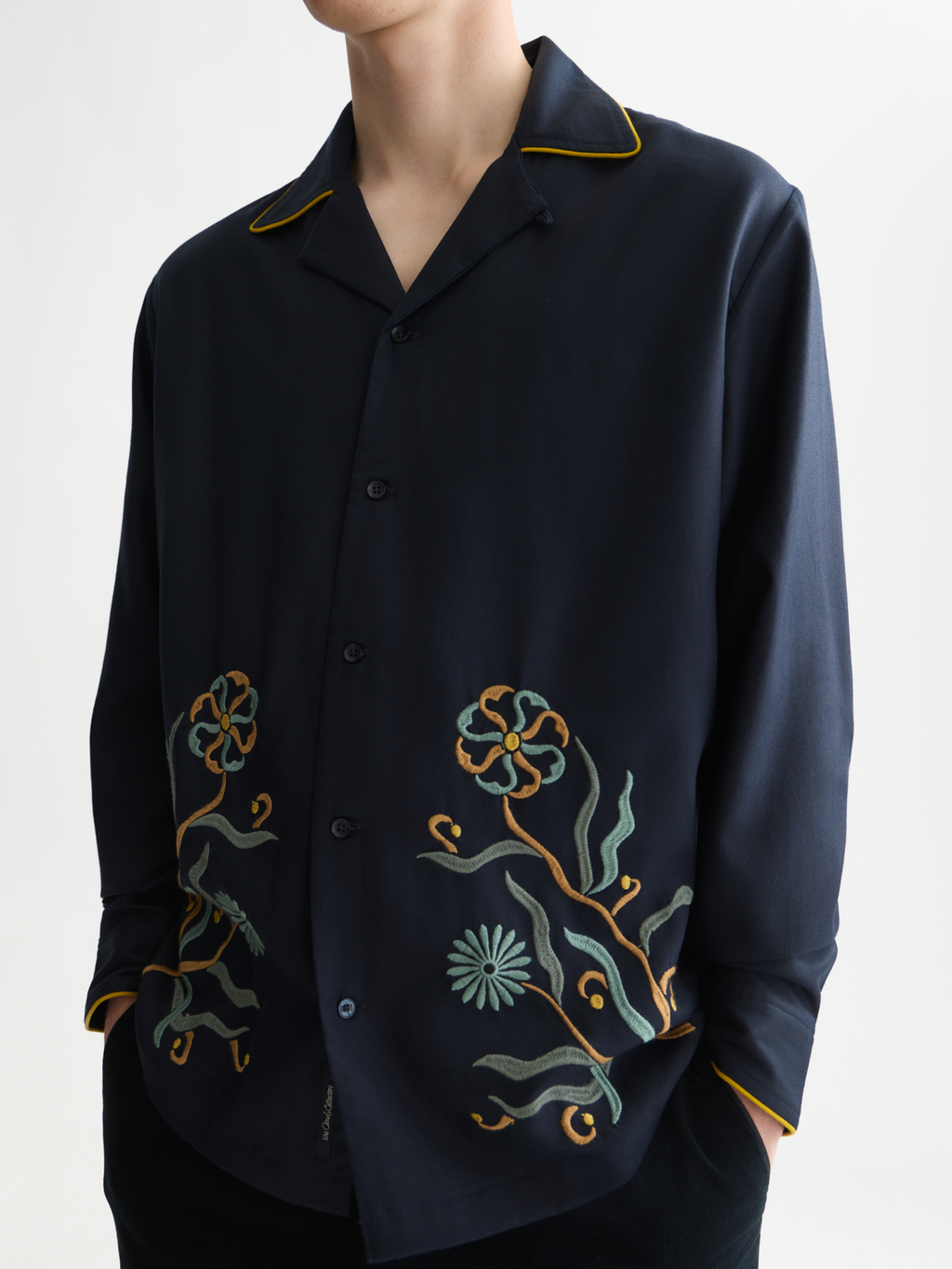 TENCEL™ Embroidered Relaxed Shirt