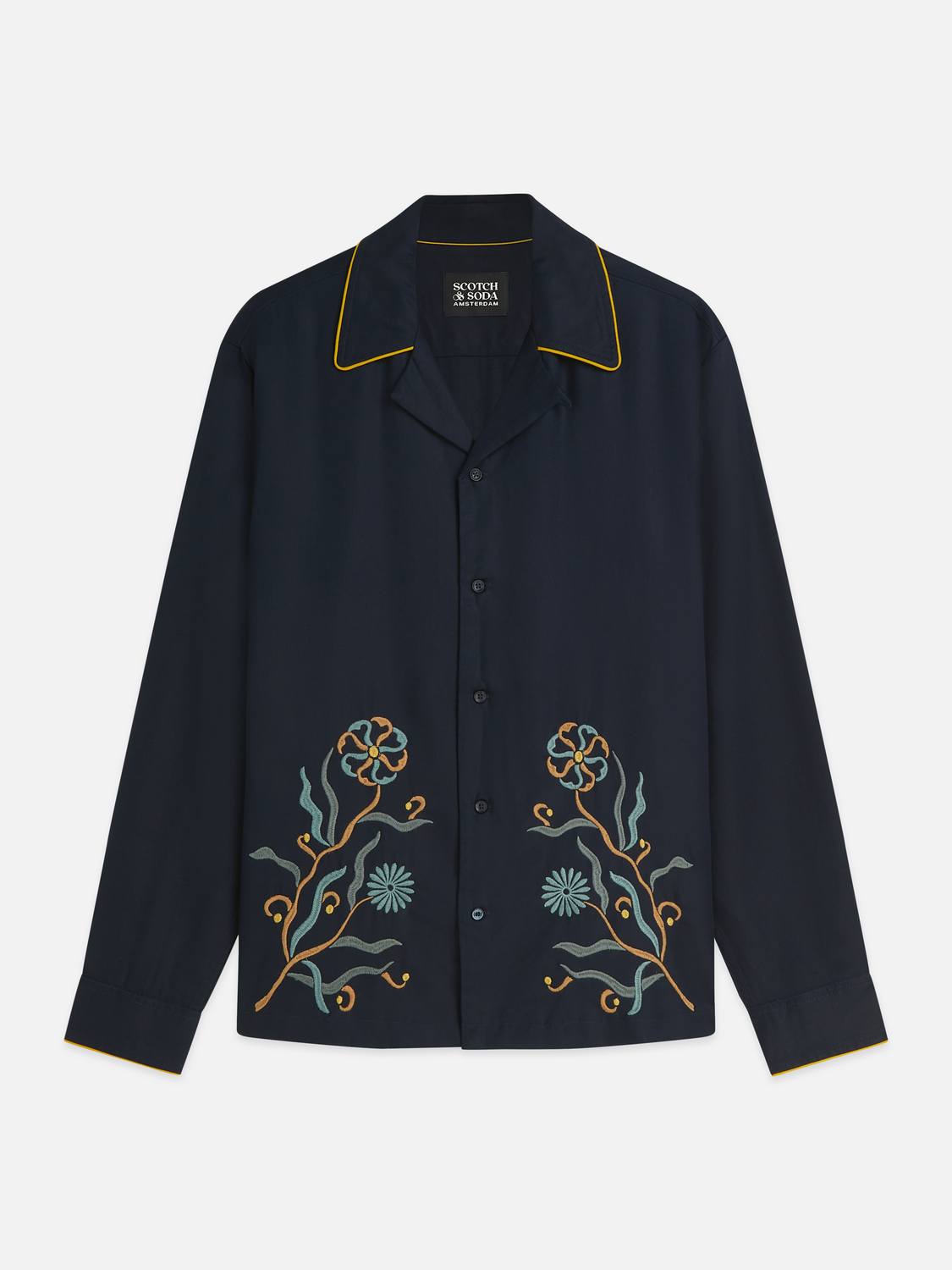 TENCEL™ Embroidered Relaxed Shirt