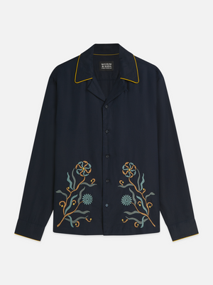 TENCEL™ Embroidered Relaxed Shirt
