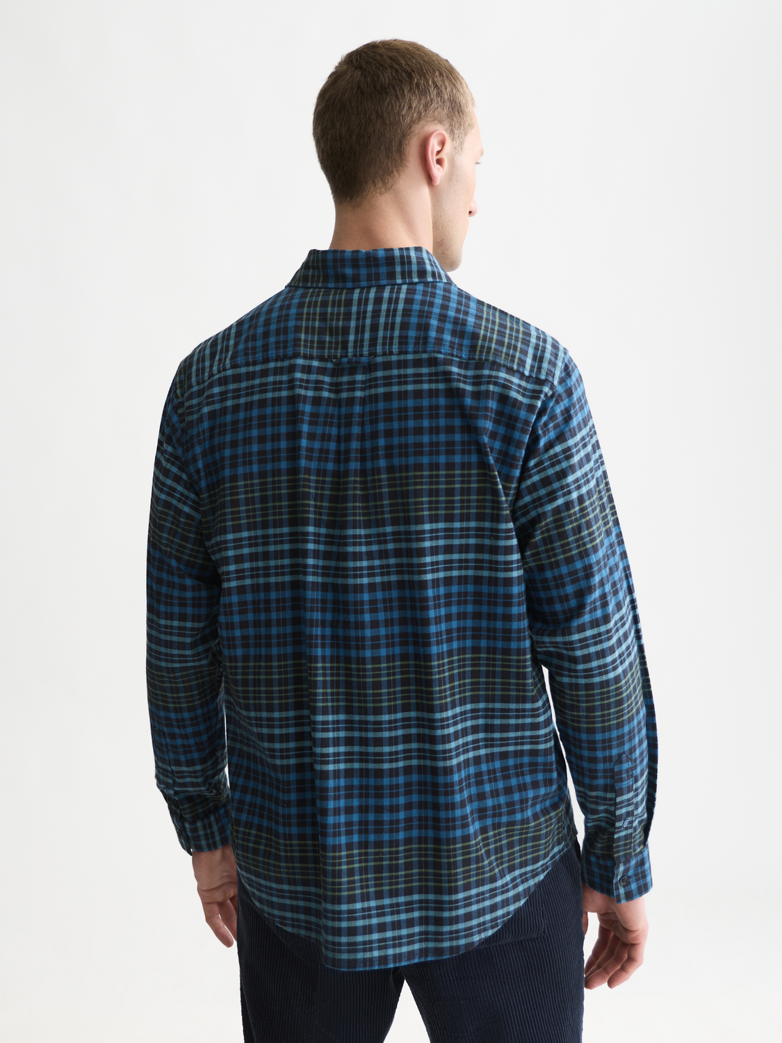 Flannel Checked Relaxed-Fit Shirt
