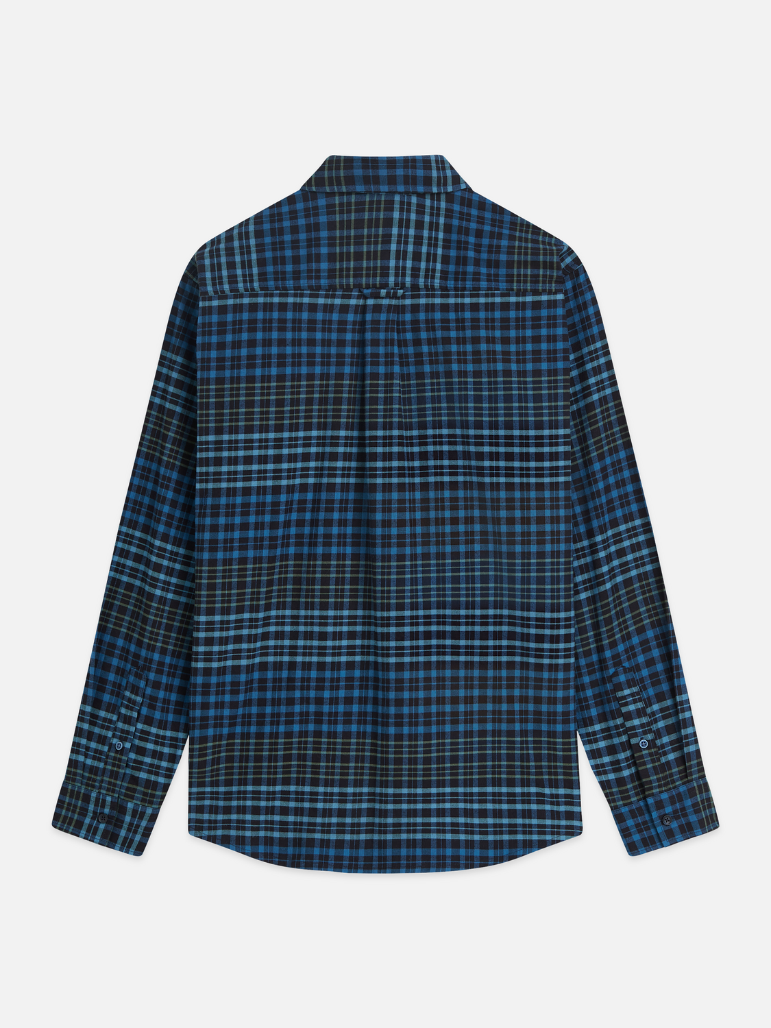 Flannel Checked Relaxed-Fit Shirt