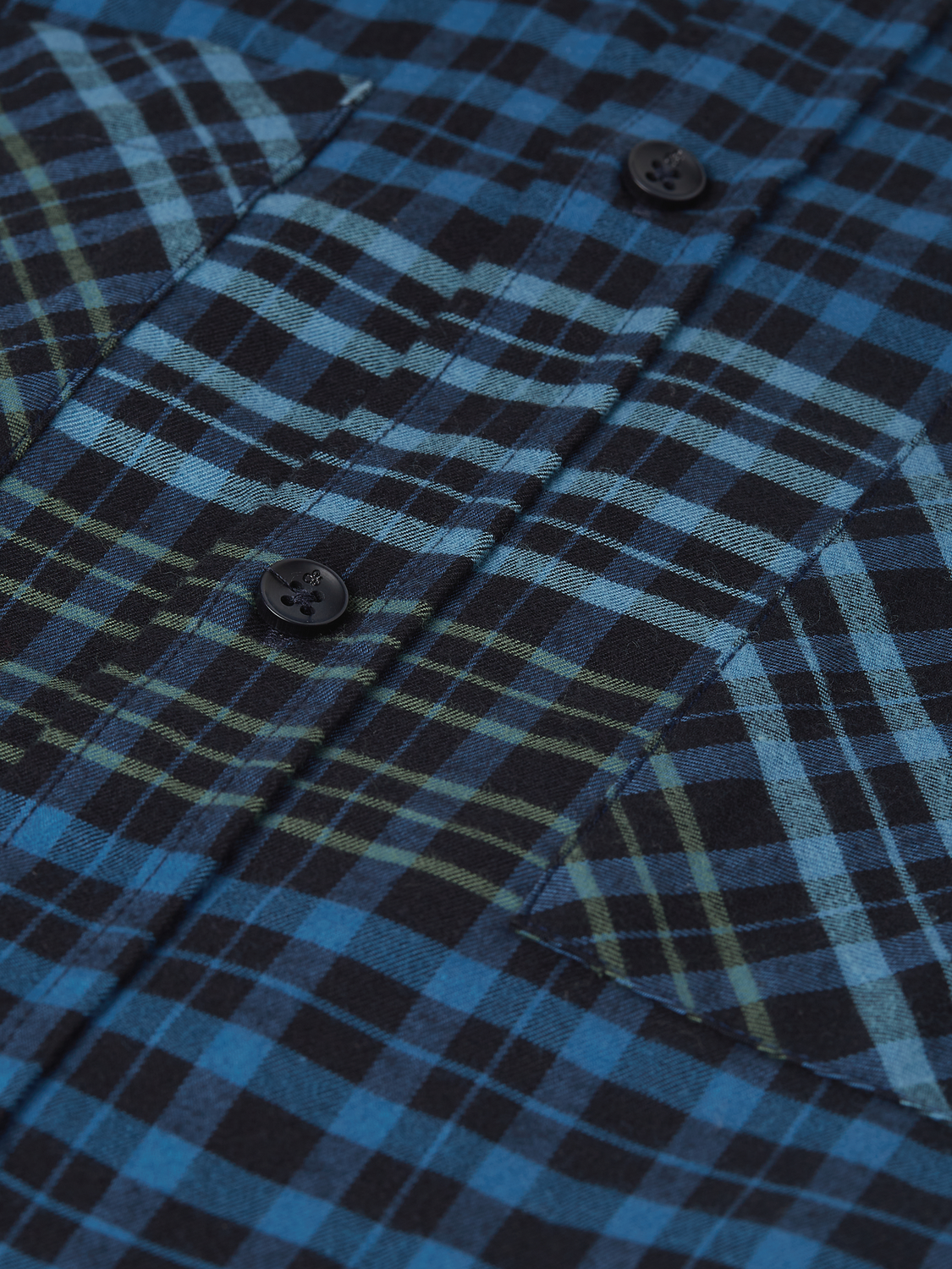 Flannel Checked Relaxed-Fit Shirt