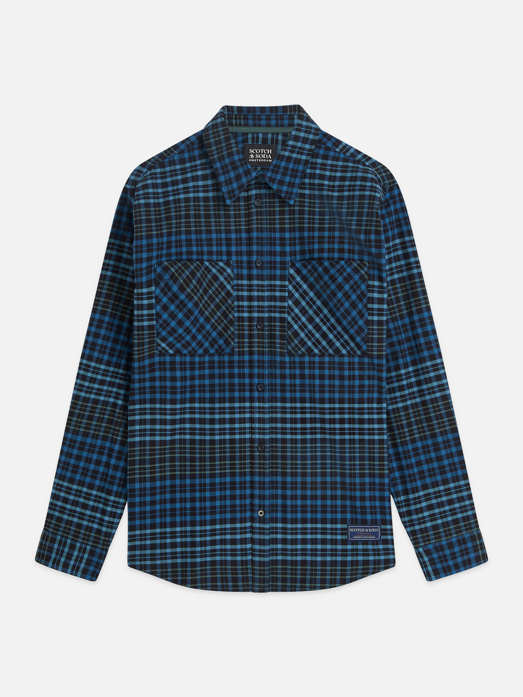 Flannel Checked Relaxed-Fit Shirt