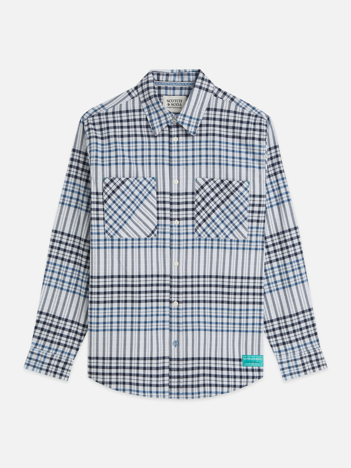 Flannel Checked Relaxed-Fit Shirt