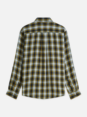 Double-Faced Check Relaxed-Fit Shirt