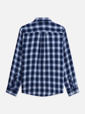 Double-Faced Check Relaxed-Fit Shirt