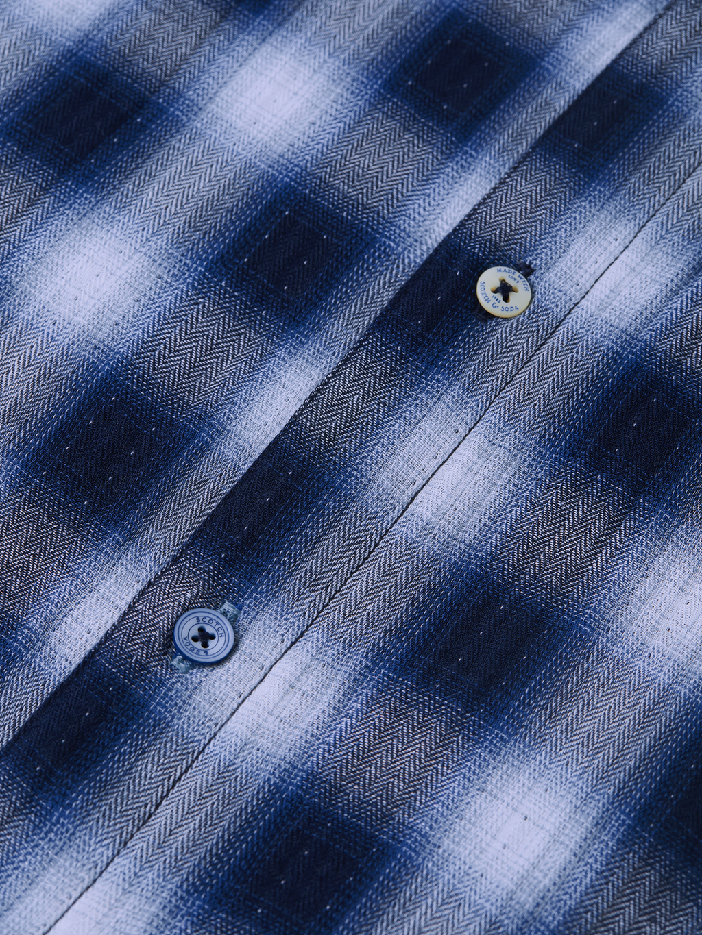 Double-Faced Check Relaxed-Fit Shirt