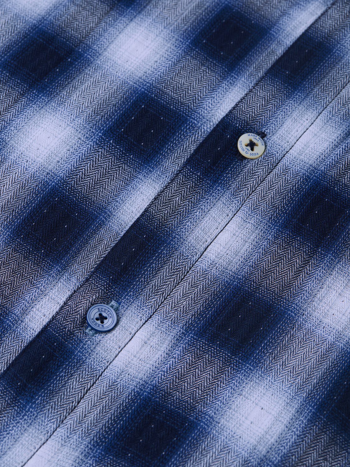 Double-Faced Check Relaxed-Fit Shirt