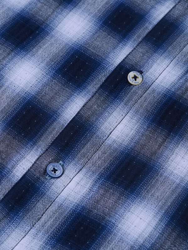 Double-Faced Check Relaxed-Fit Shirt