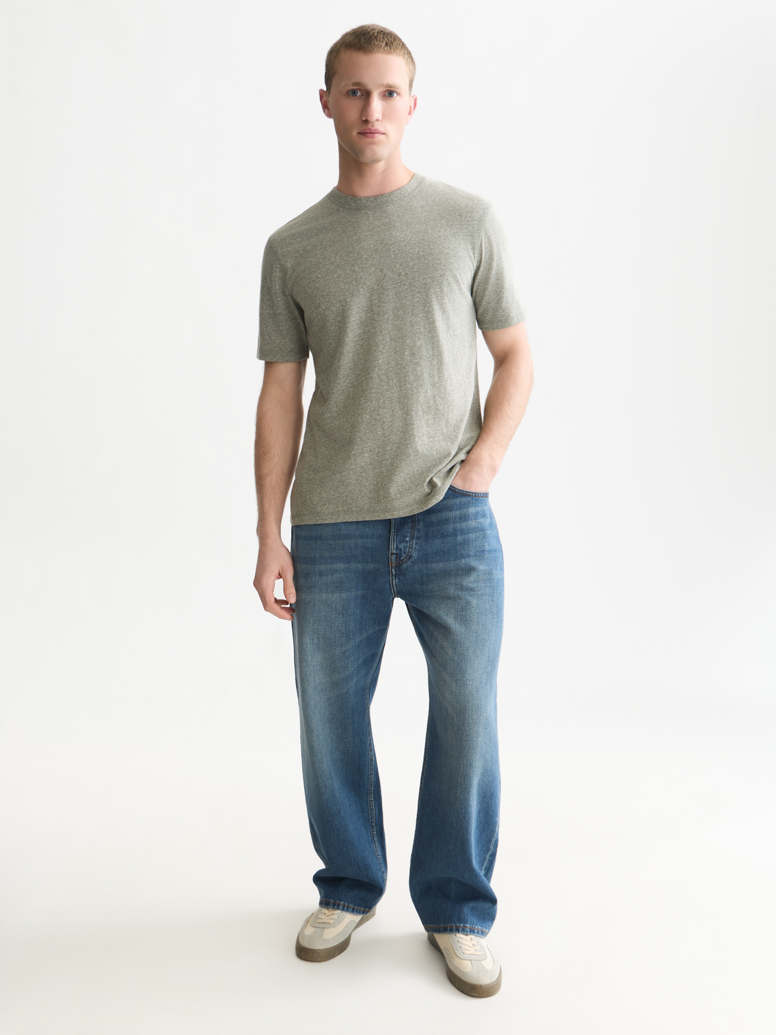 Mélange Regular-Fit T-Shirt