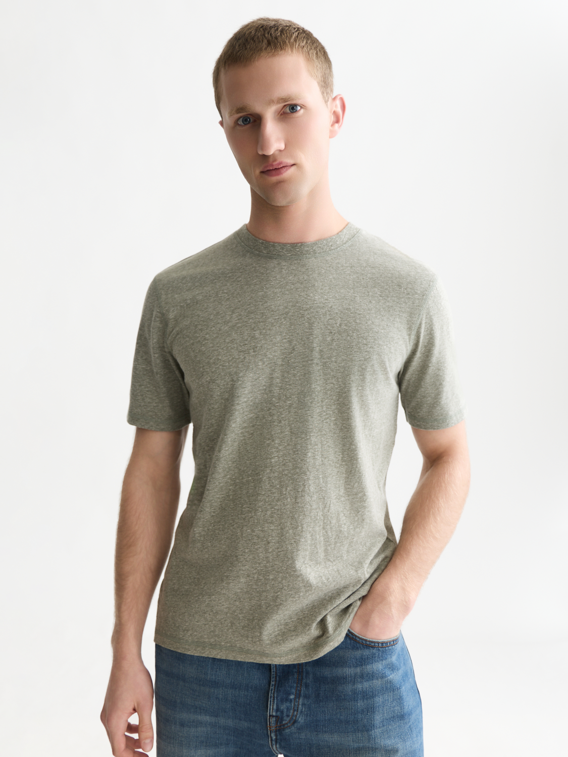 Mélange Regular-Fit T-Shirt