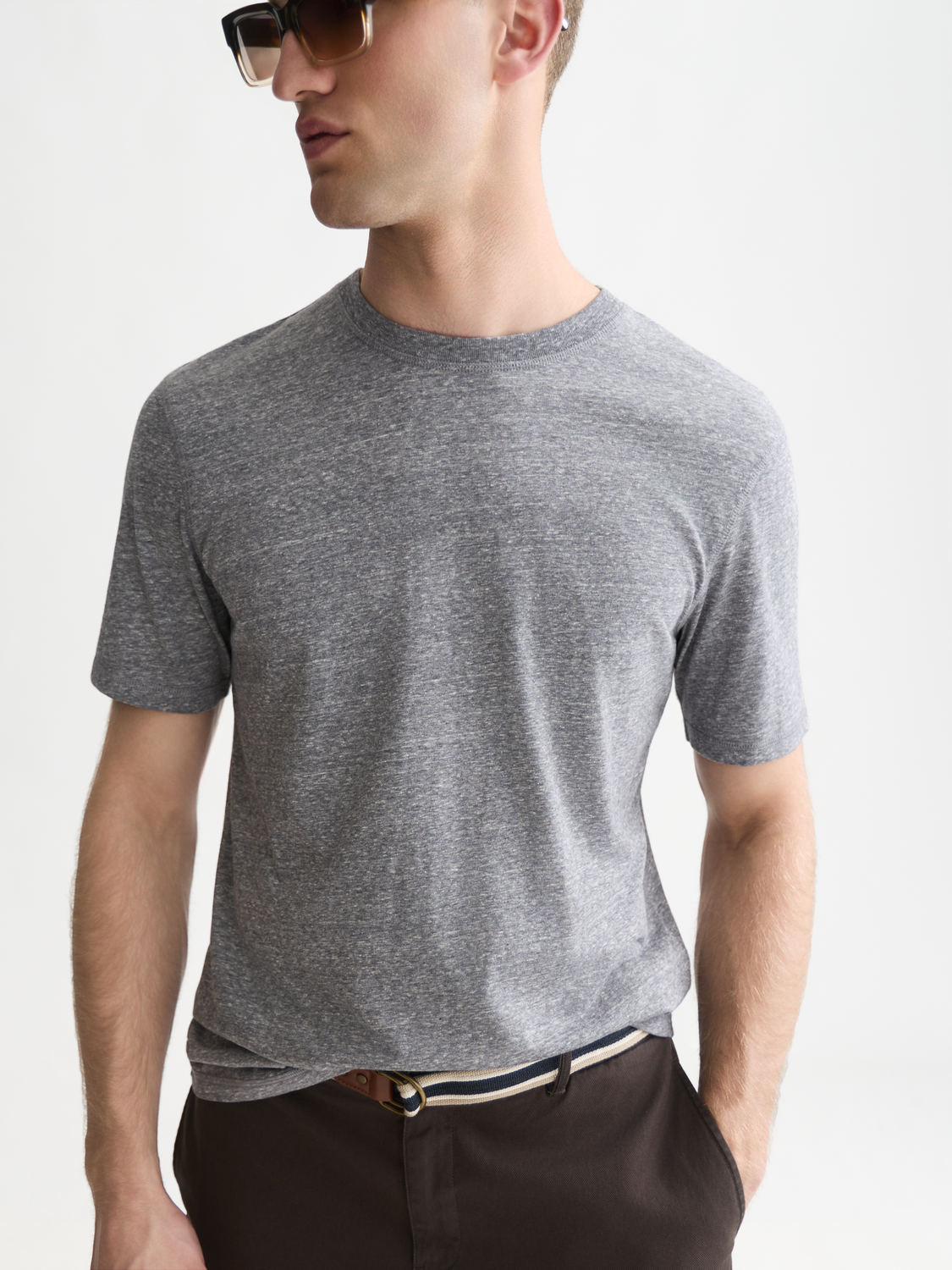 Mélange Regular-Fit T-Shirt
