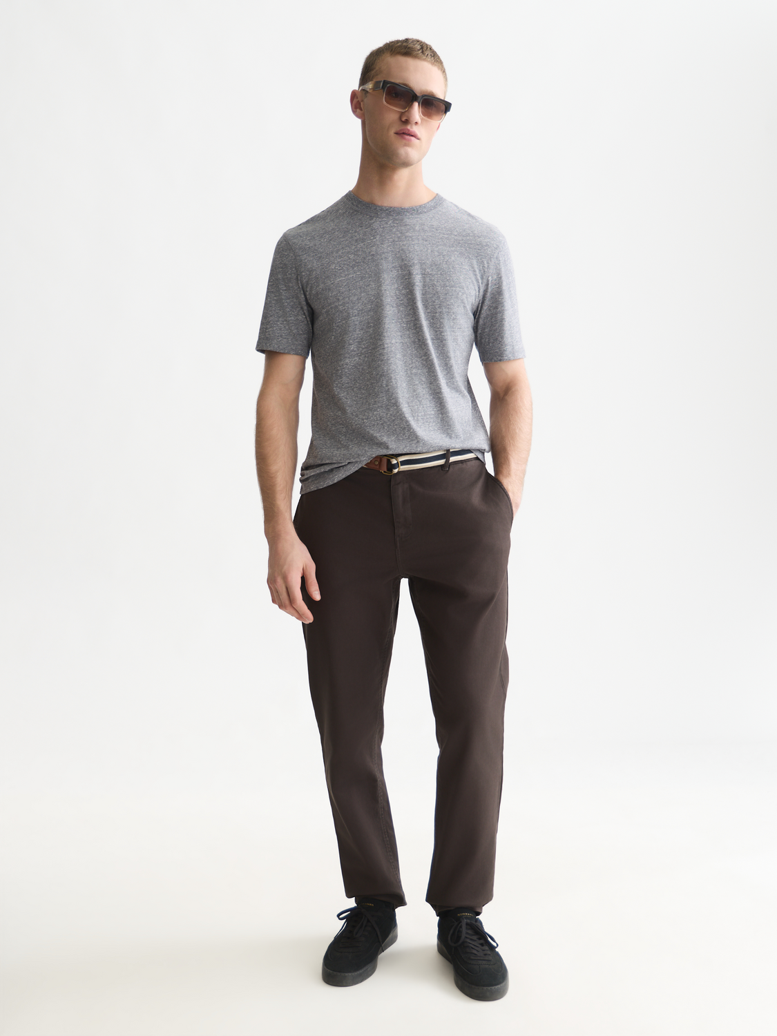 Mélange Regular-Fit T-Shirt