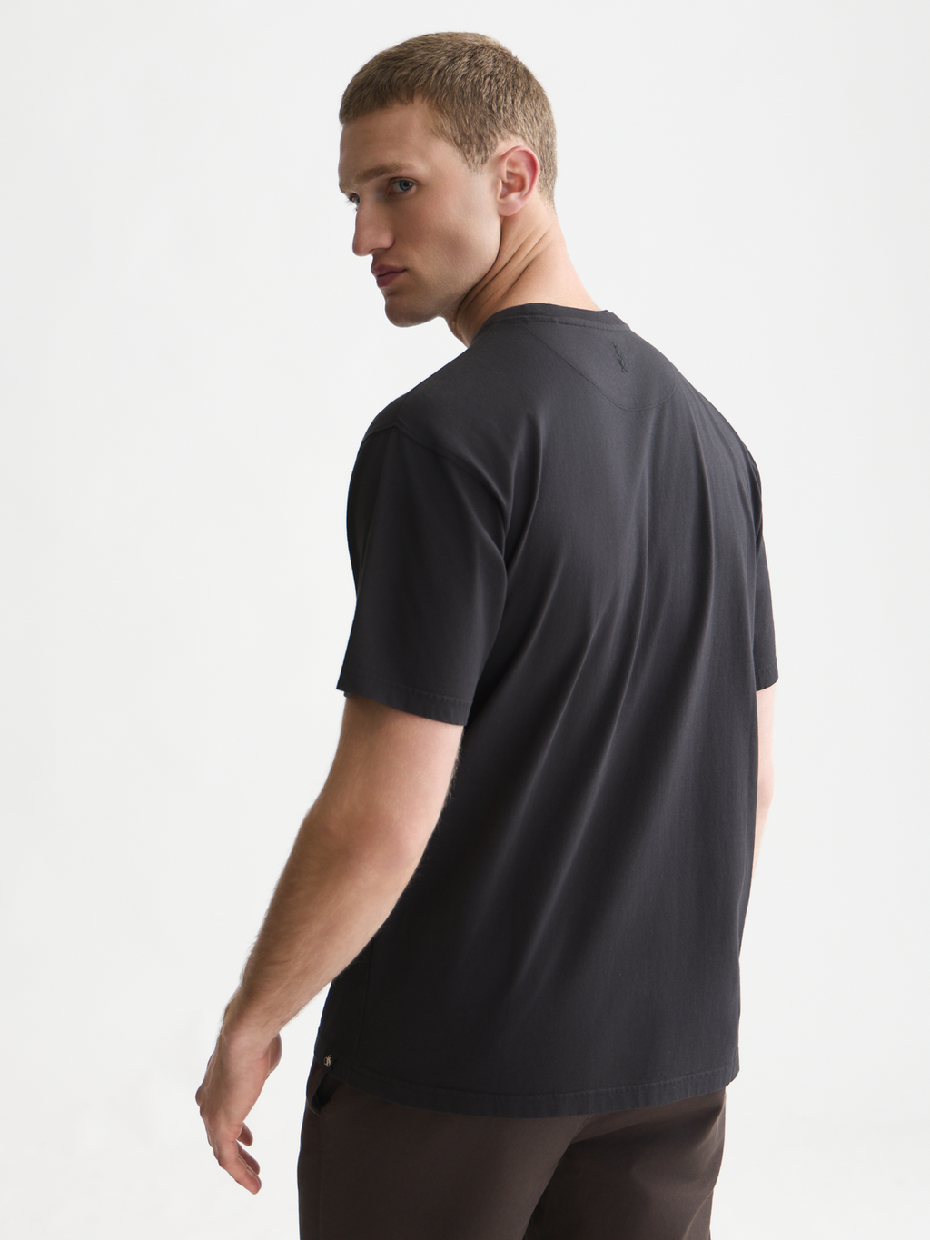3 Crosses Relaxed-Fit Garment-Dyed T-Shirt
