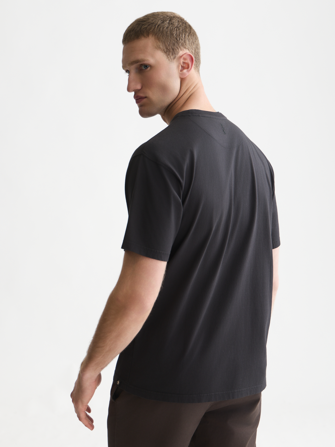 3 Crosses Relaxed-Fit Garment-Dyed T-Shirt