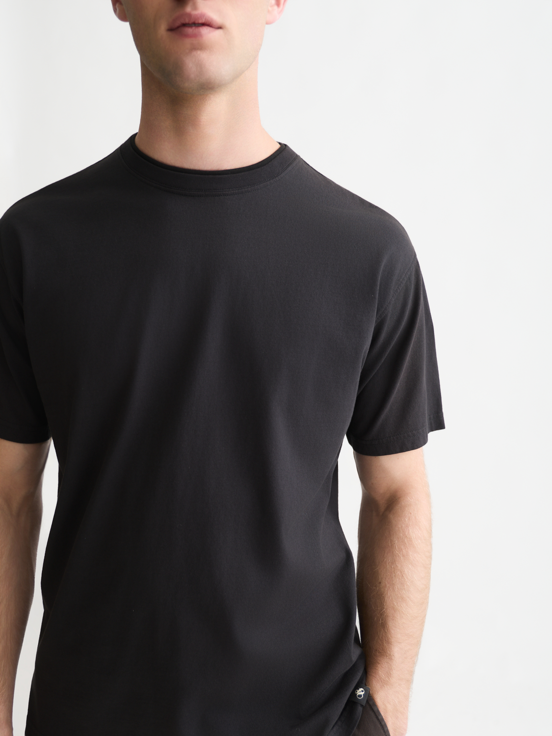 3 Crosses Relaxed-Fit Garment-Dyed T-Shirt