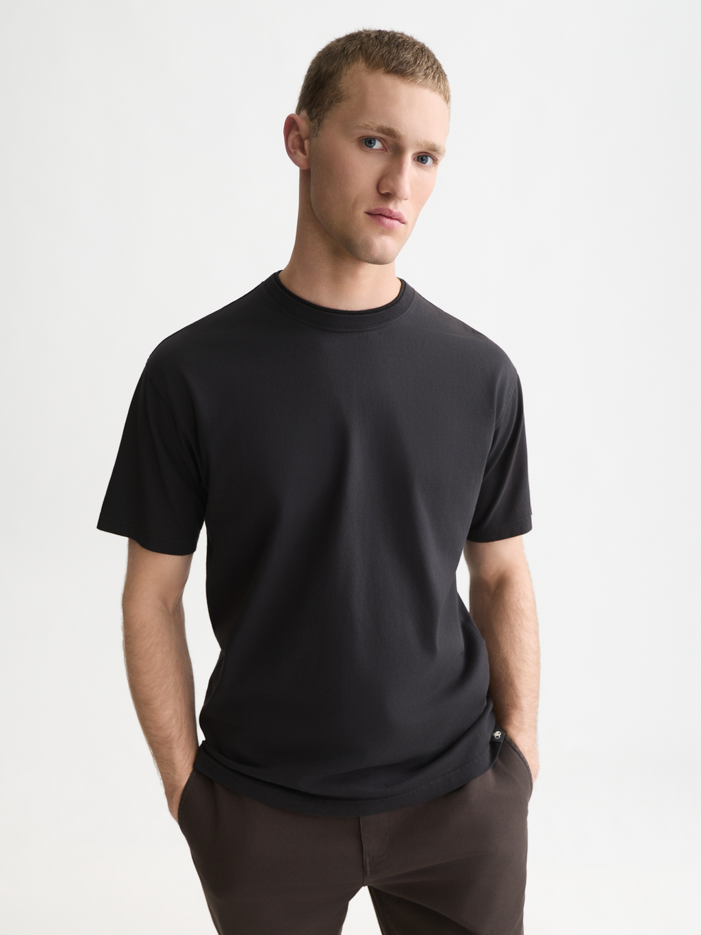 3 Crosses Relaxed-Fit Garment-Dyed T-Shirt