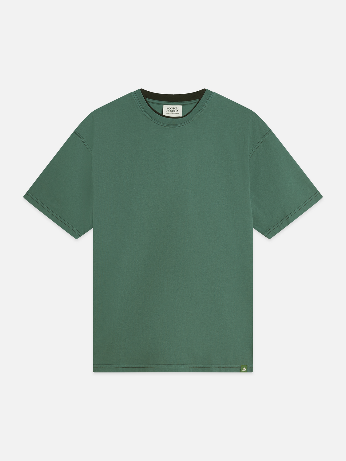 3 Crosses Relaxed-Fit Garment-Dyed T-Shirt