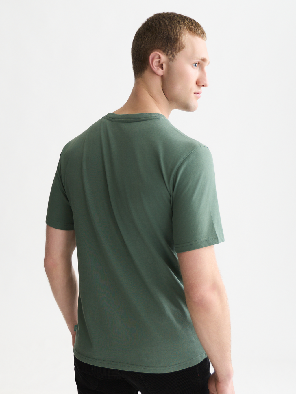 Left chest artwork regular-fit T-shirt
