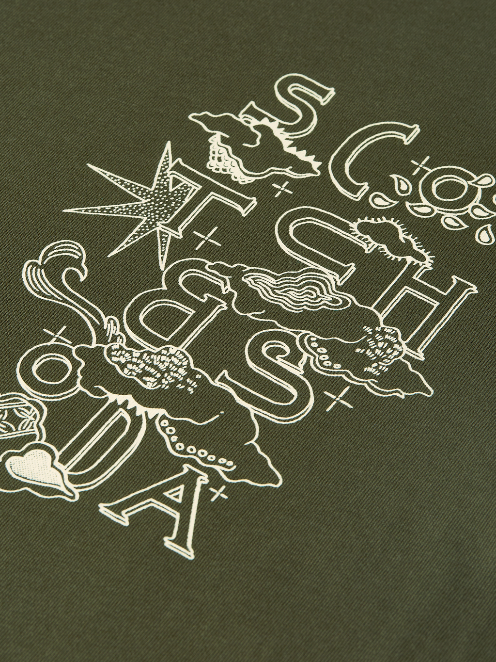 Left Chest Artwork Regular-Fit T-Shirt