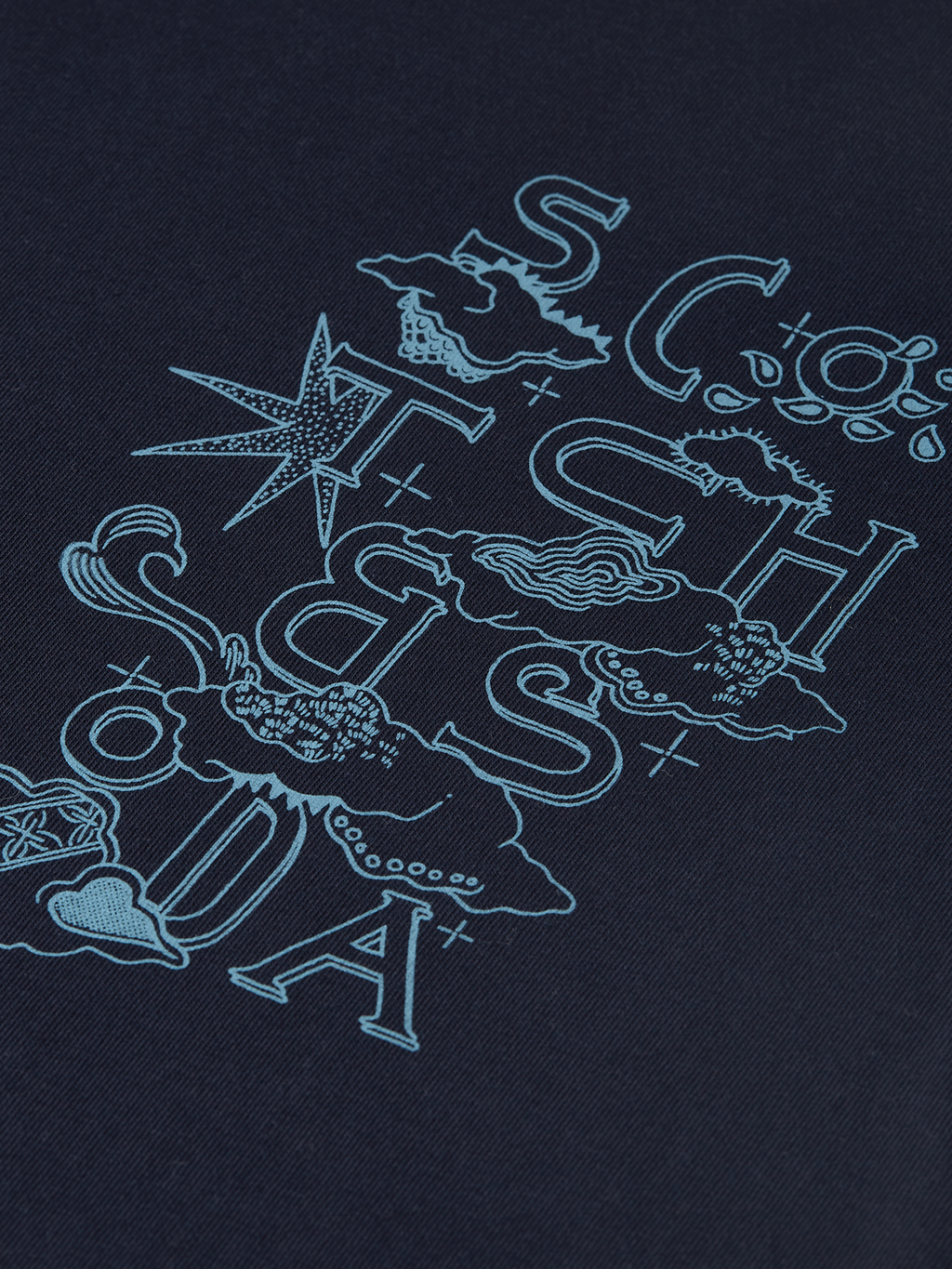 Left Chest Artwork Regular-Fit T-Shirt