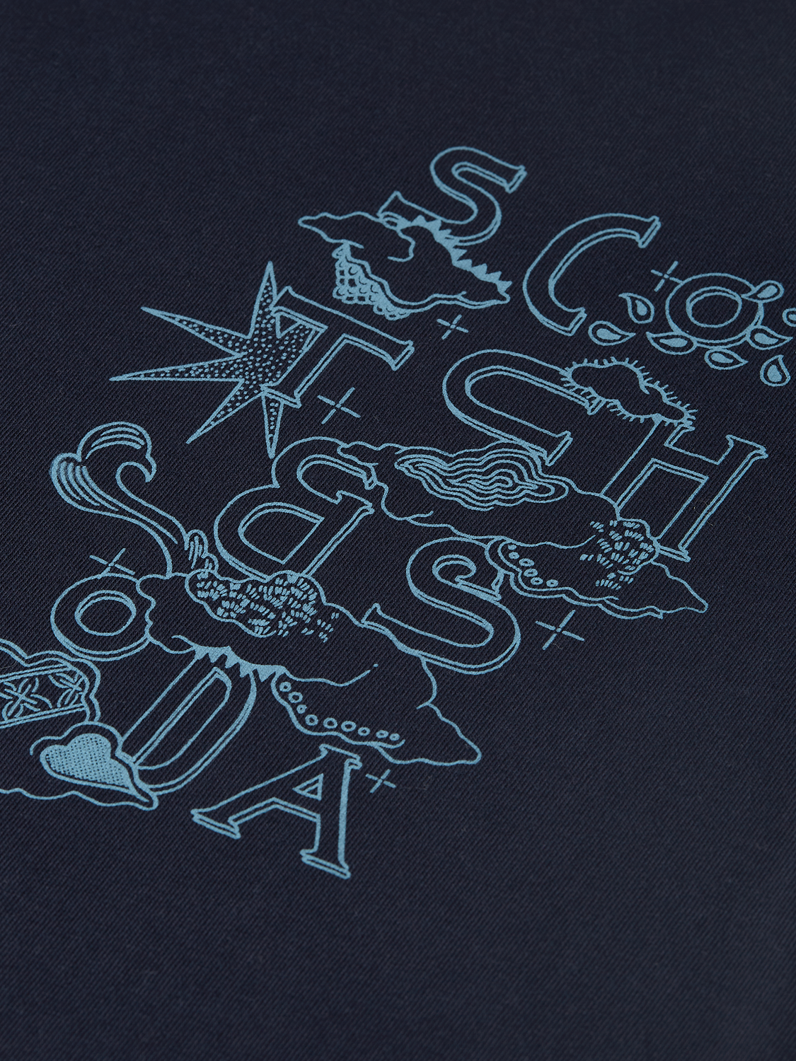 Left Chest Artwork Regular-Fit T-Shirt