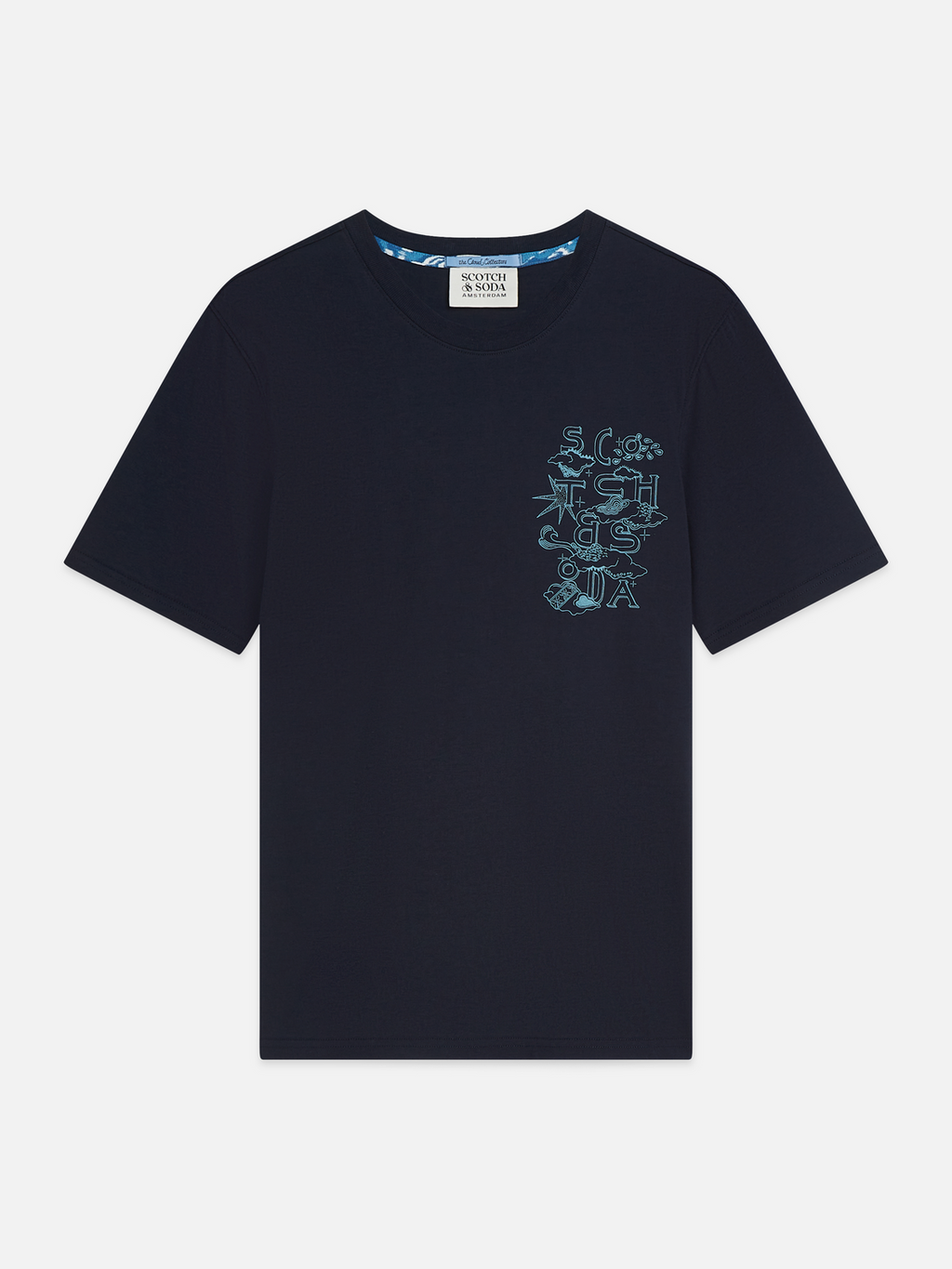 Left Chest Artwork Regular-Fit T-Shirt