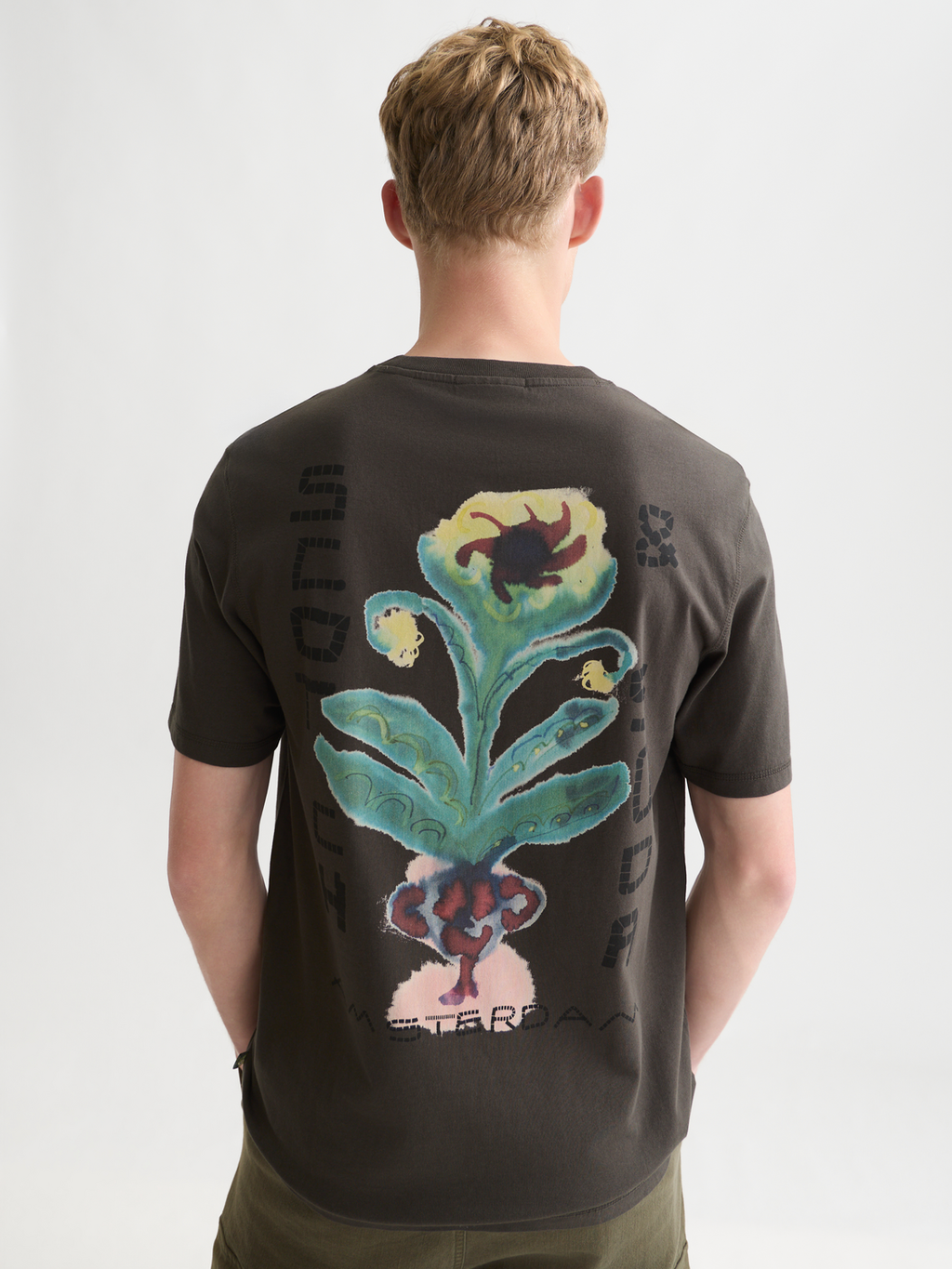 Front And Back Artwork Regular-Fit T-Shirt