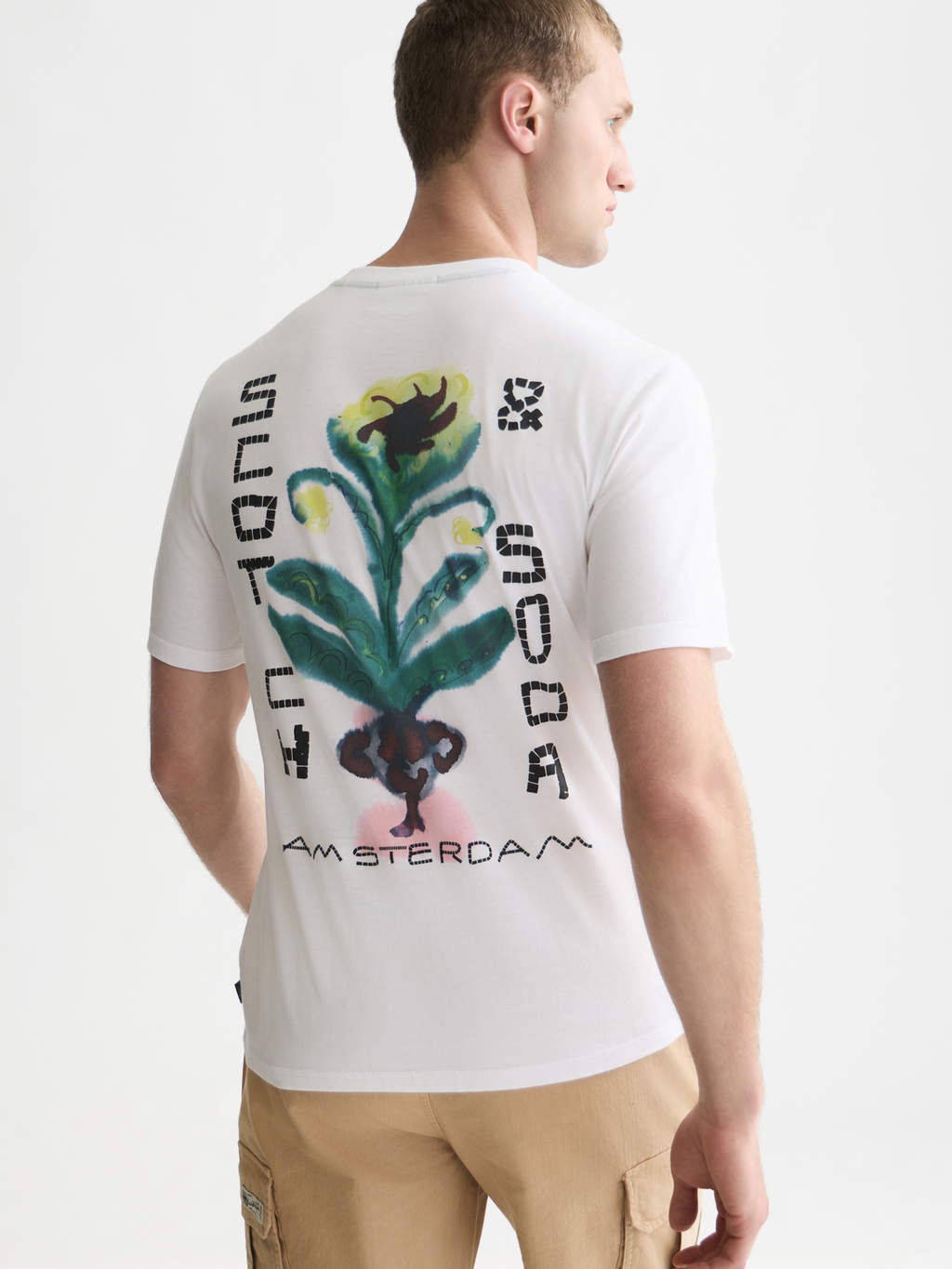 Front And Back Artwork Regular-Fit T-Shirt