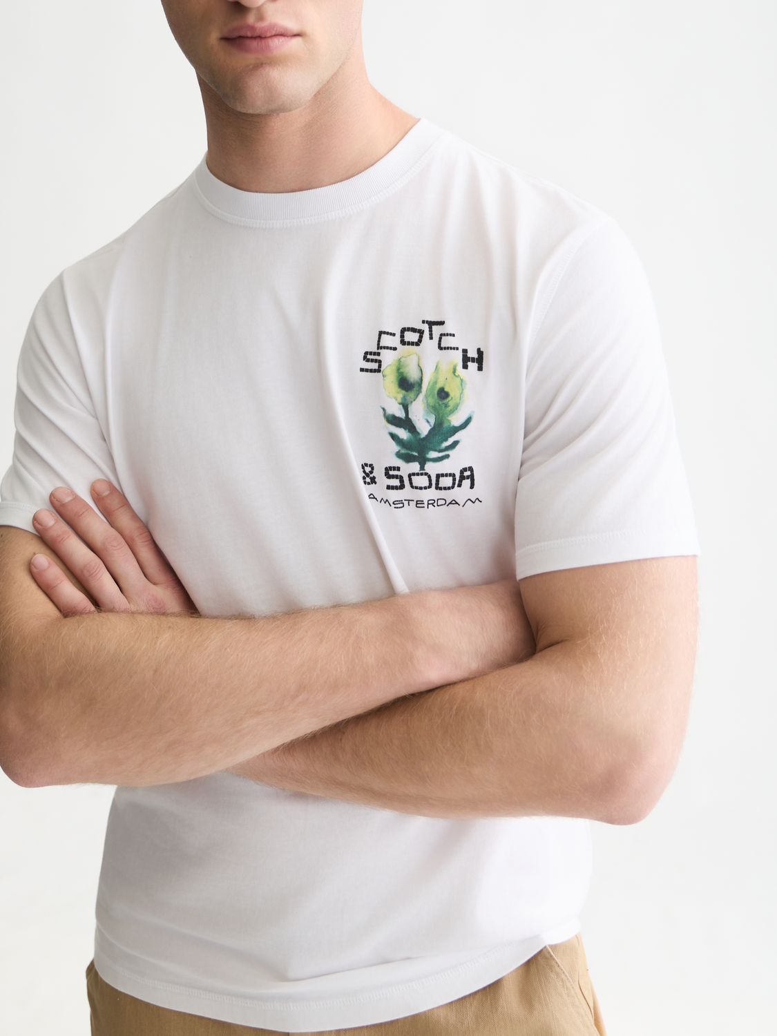 Front And Back Artwork Regular-Fit T-Shirt
