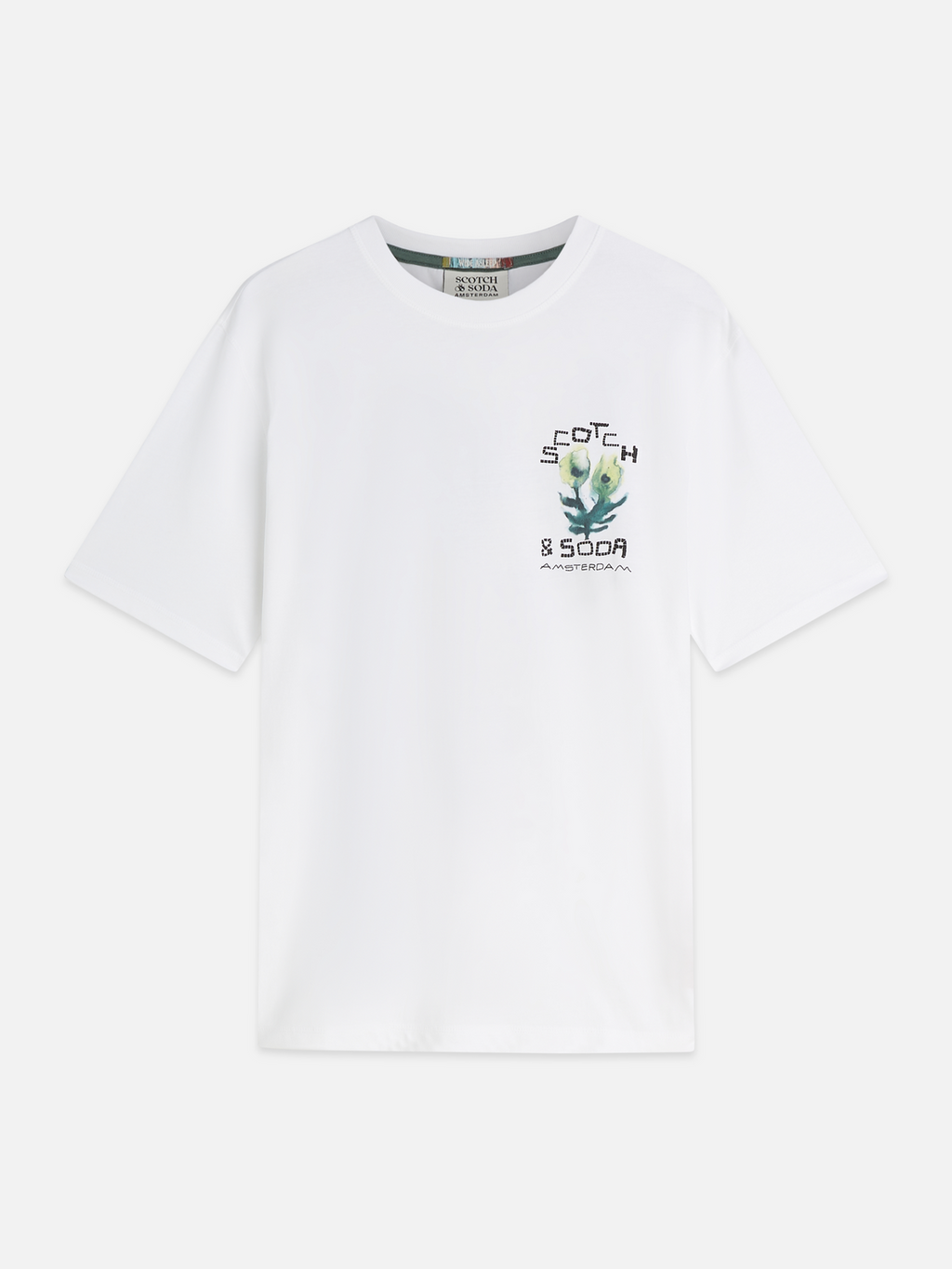 Front And Back Artwork Regular-Fit T-Shirt