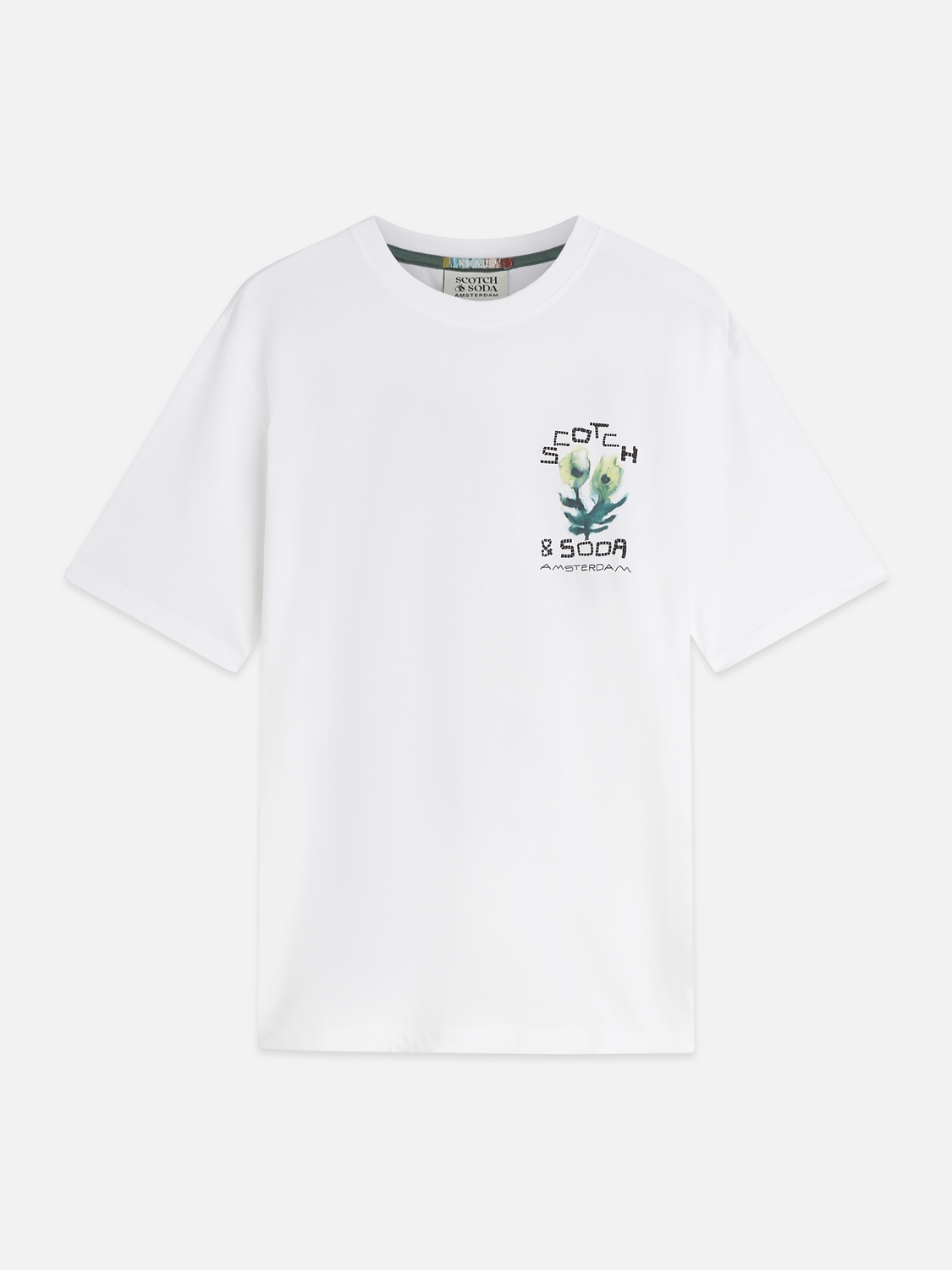 Front And Back Artwork Regular-Fit T-Shirt