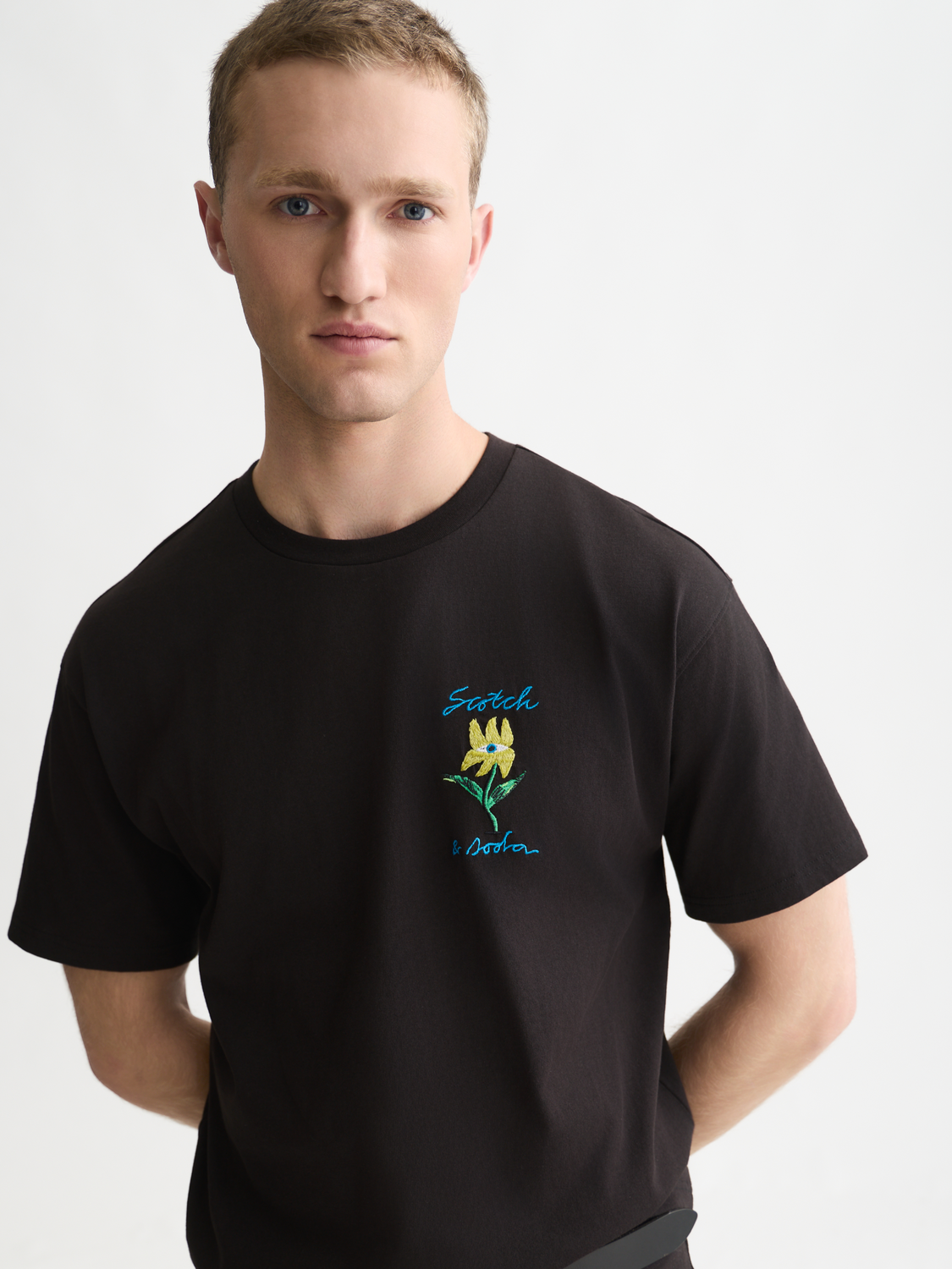 Front And Back Artwork Relaxed-Fit T-Shirt