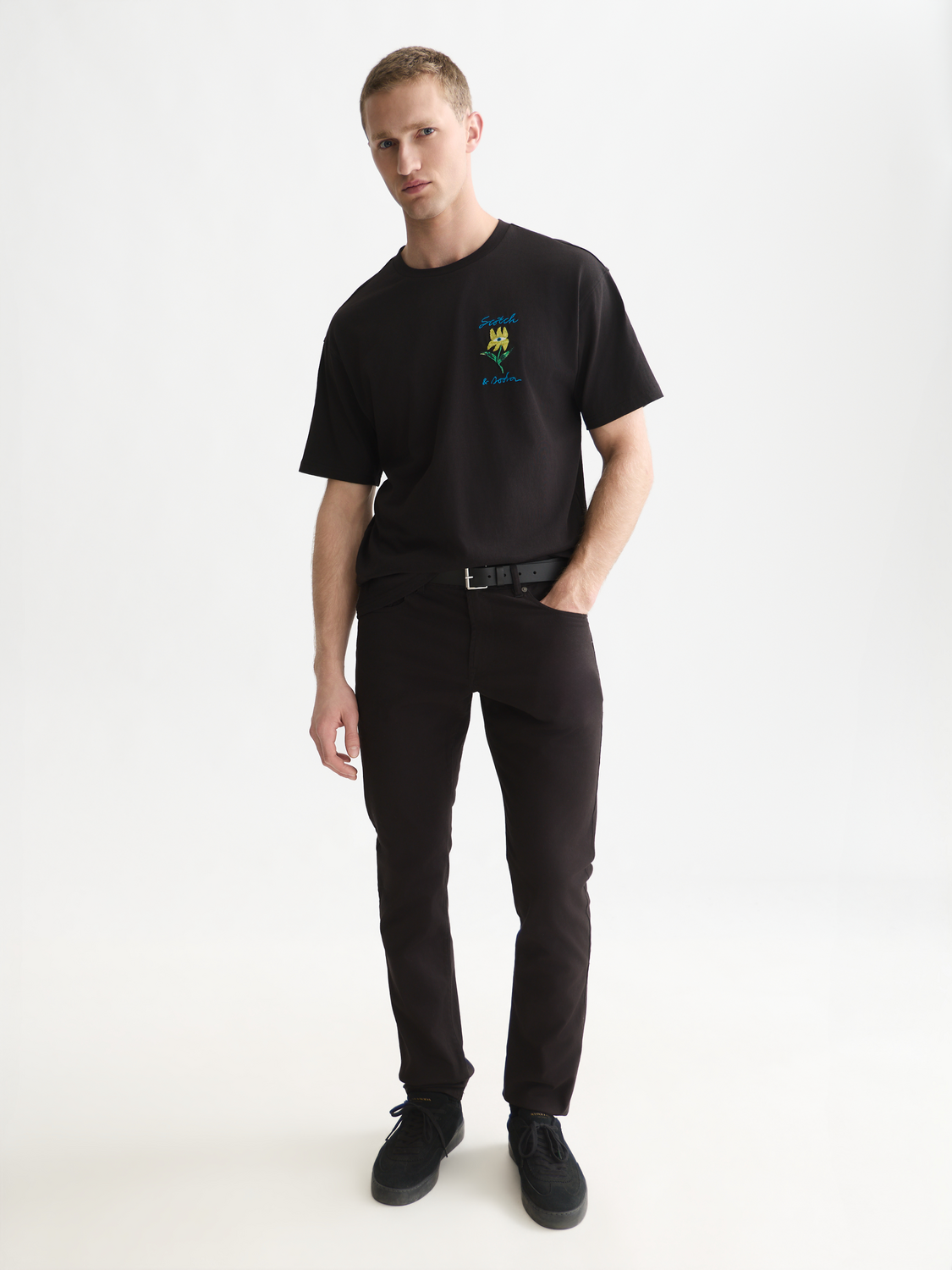 Front And Back Artwork Relaxed-Fit T-Shirt