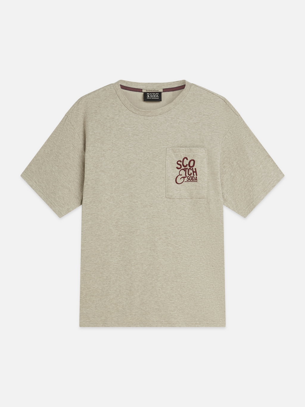 Embroidered Artwork Cotton Relaxed T-Shirt