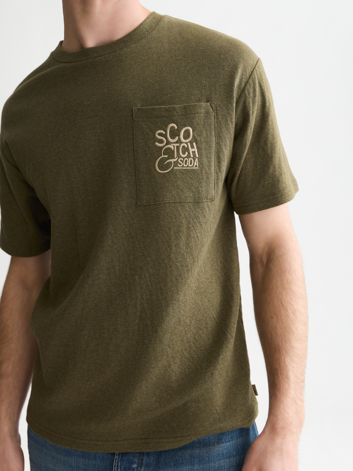Embroidered Artwork Cotton Relaxed T-Shirt