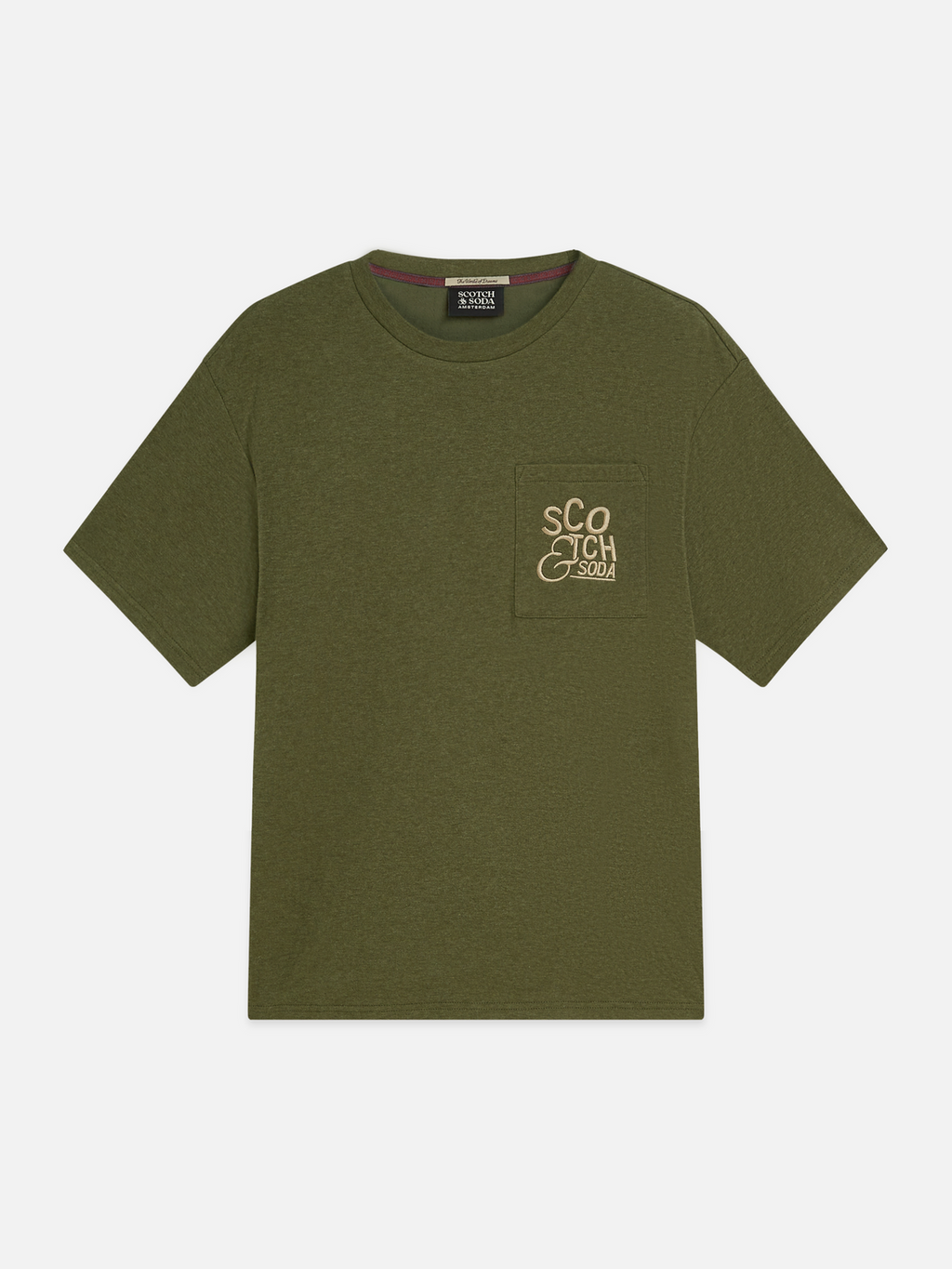 Embroidered Artwork Cotton Relaxed T-Shirt