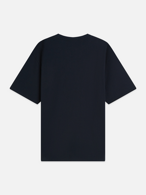T-shirt coupe décontractée à motif avant