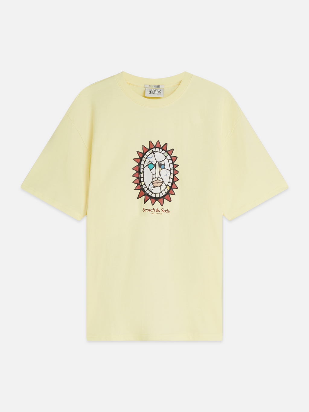 Front-Artwork T-Shirt mit Relaxed Fit