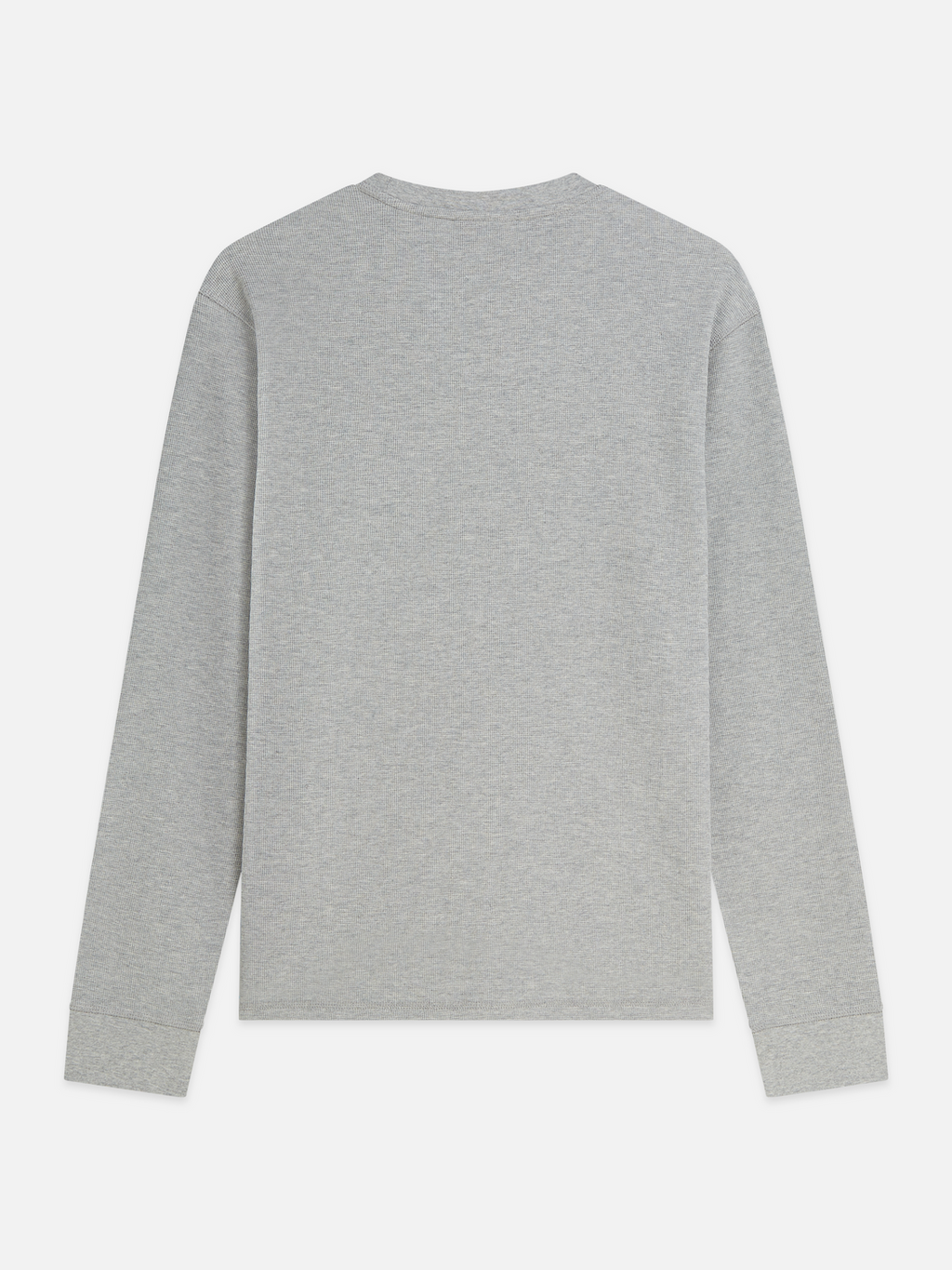 Waffle Regular-Fit Long Sleeved T-Shirt