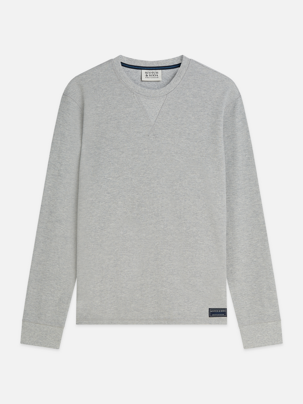 Waffle Regular-Fit Long Sleeved T-Shirt