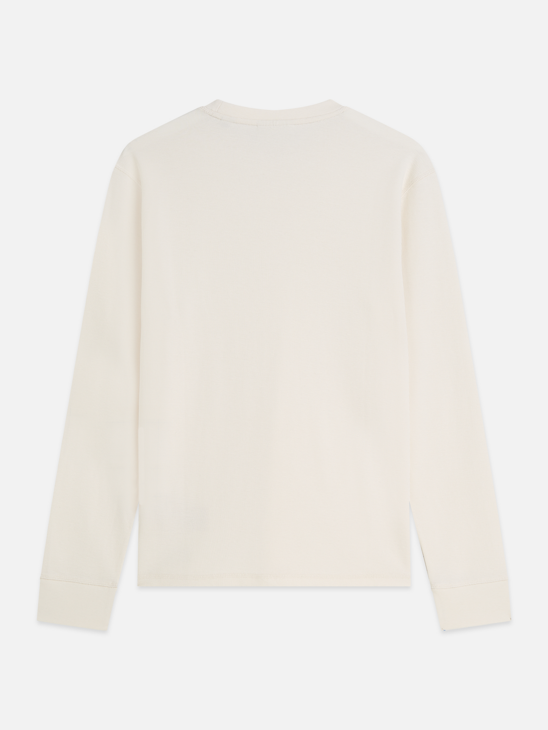 Waffle-Knit Cotton T-Shirt