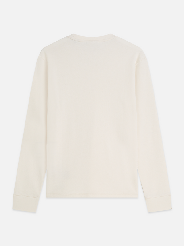 Waffle-Knit Cotton T-Shirt