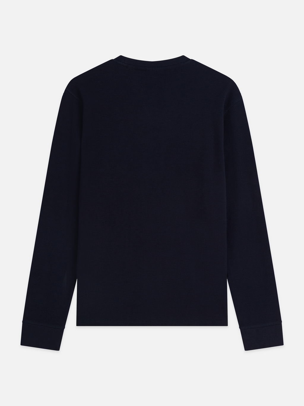 Waffle-Knit Cotton T-Shirt