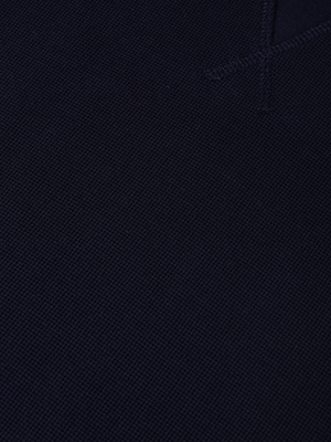 Waffle-Knit Cotton T-Shirt